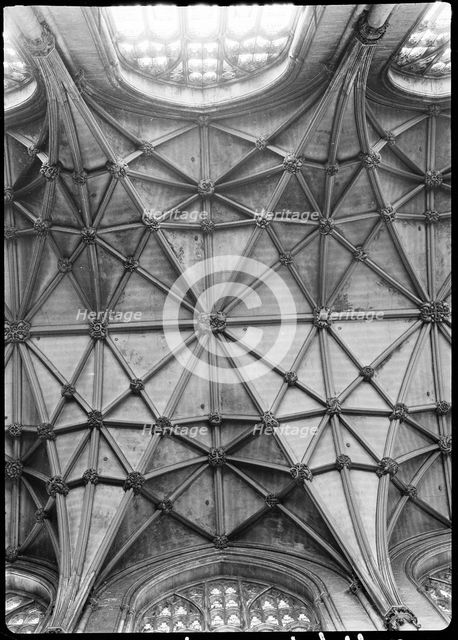 York Minster, Minster Yard, York, 1942. Creator: George Bernard Wood.