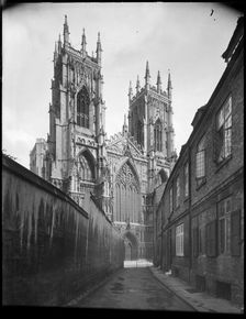 York Minster, Minster Yard, York, 1945-1960. Creator: Margaret F Harker