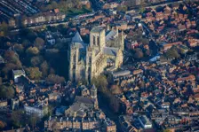 York Minster or the Cathedral Church of St Peter, York, 2021. Creator: Emma Trevarthen