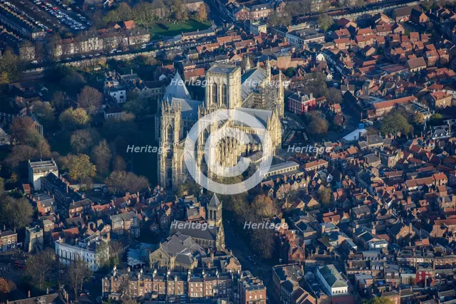 York Minster or the Cathedral Church of St Peter, York, 2021. Creator: Emma Trevarthen.
