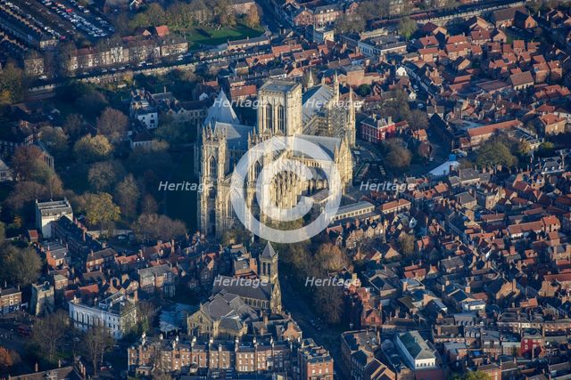 York Minster or the Cathedral Church of St Peter, York, 2021. Creator: Emma Trevarthen.