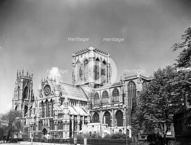 York Minster, c1955.  Creator: Arthur Charles Kirby Ware.