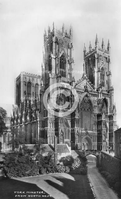 York Minster, York, Noth Yorkshire, early 20th century. Artist: Unknown