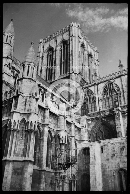 York Minster, York, North Yorkshire, c1955-c1980. Creator: Ursula Clark.
