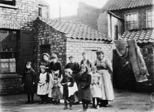 York slums, York, Yorkshire, 1901