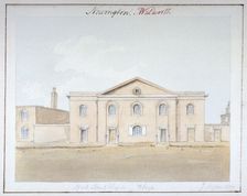 York Street Chapel, Southwark, London, 1824. Artist: John Hassell