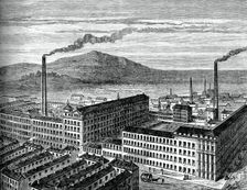 York Street Mill, Belfast, c1880.Artist: J Kirchner