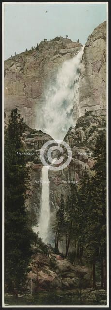Yosemite Falls, California, c1898. Creator: William H. Jackson.