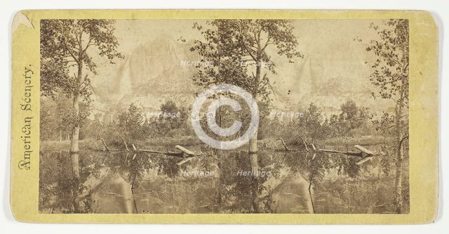 Yosemite Falls, Yosemite Valley, California, late 19th century. Creator: Unknown.