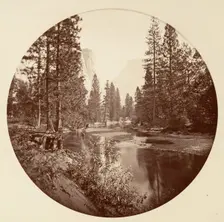 [Yosemite National Park, California], ca. 1878. Creator: Carleton Emmons Watkins