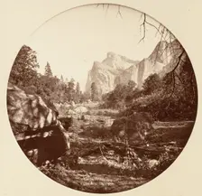 [Yosemite National Park, California], ca. 1878. Creator: Carleton Emmons Watkins