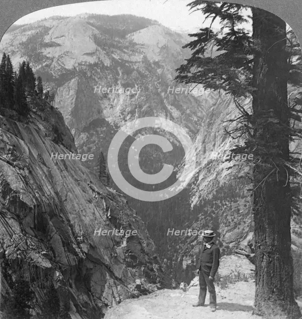 Yosemite Valley, California, USA, 1902.  Artist: Underwood & Underwood