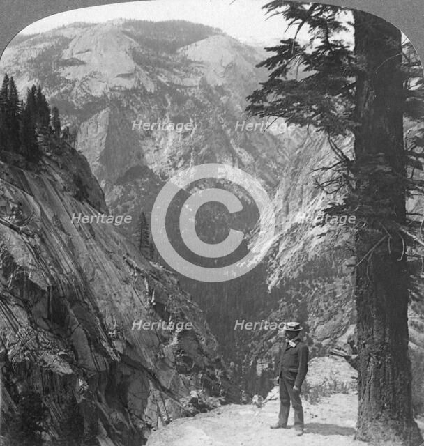 Yosemite Valley, California, USA, 1902.  Artist: Underwood & Underwood