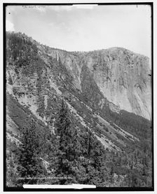Yosemite Valley from Artist's Point, c1901. Creator: Unknown