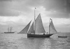 Yawl and tender, 1912. Creator: Kirk & Sons of Cowes