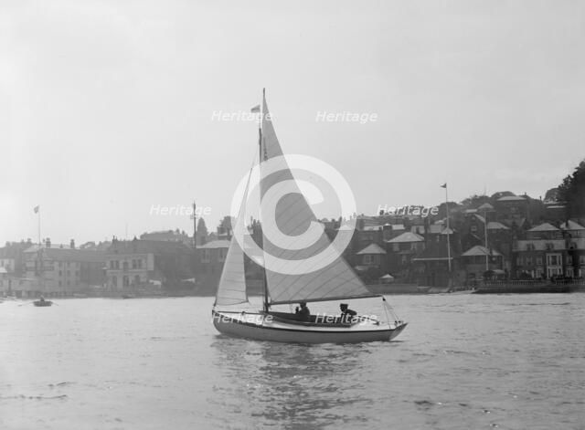 Yacht 'Coquette' RMYC, 1922. Creator: Kirk & Sons of Cowes.