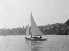 Yacht Coquette RMYC, 1922. Creator: Kirk & Sons of Cowes