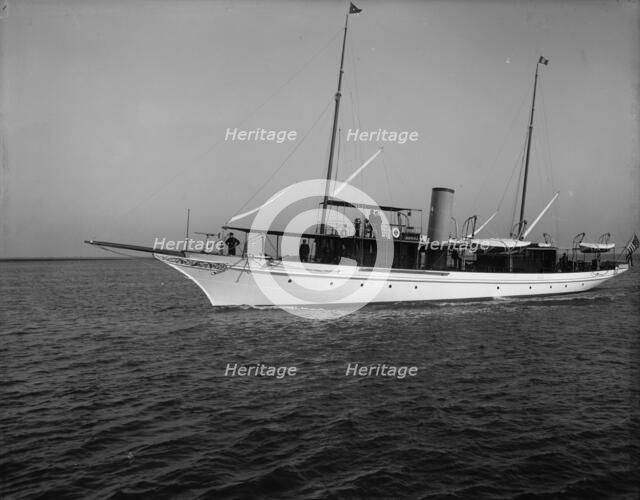 Yacht Anona, St. Clair Flats, Mich., between 1906 and 1915. Creator: Unknown.