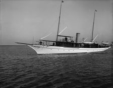 Yacht Anona, St. Clair Flats, Mich., between 1906 and 1915. Creator: Unknown