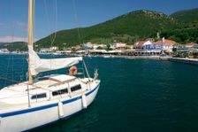 Yacht, Sami, Kefalonia, Greece Creator: Peter Thompson