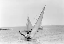 Yacht race in the Öresund, off Landskrona, Sweden, 1967. Creator: Unknown