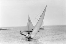Yacht race in the Öresund, off Landskrona, Sweden, 1967. Creator: Unknown