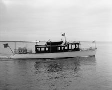 Yacht Rainbow, St. Clair Flats, Mich., between 1907 and 1915. Creator: Unknown