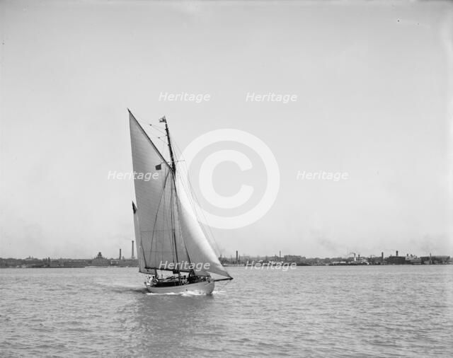 Yacht Vesta, c1903. Creator: Unknown.