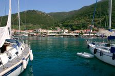 Yachts, Sami, Kefalonia, Greece. Creator: Peter Thompson