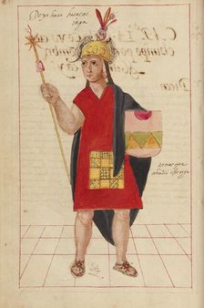 Yahuar Huacac, completed in 1616. Creator: Unknown