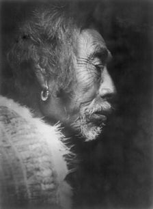 Yakotlus-Quatsino (Profile), c1914. Creator: Edward Sheriff Curtis