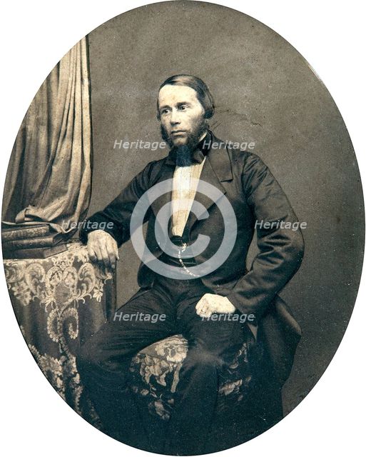Yakov Groth, Russian philologist and linguist, 1860s. Artist: Unknown