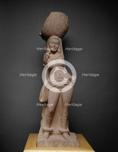 Yakshi, Kushan period, 2nd century. Creator: Unknown.