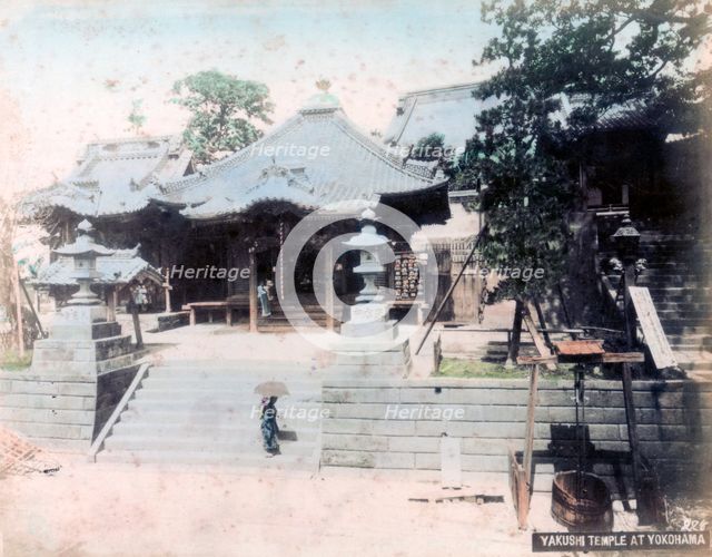 Yakushi Temple, Yokohama, Japan. Artist: Unknown