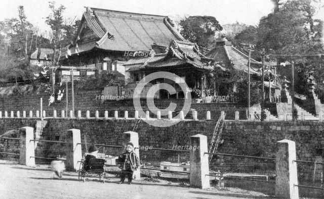 Yakushi Buddhist Temple, Motomachi, Yokohama, Japan, 20th century. Artist: Unknown