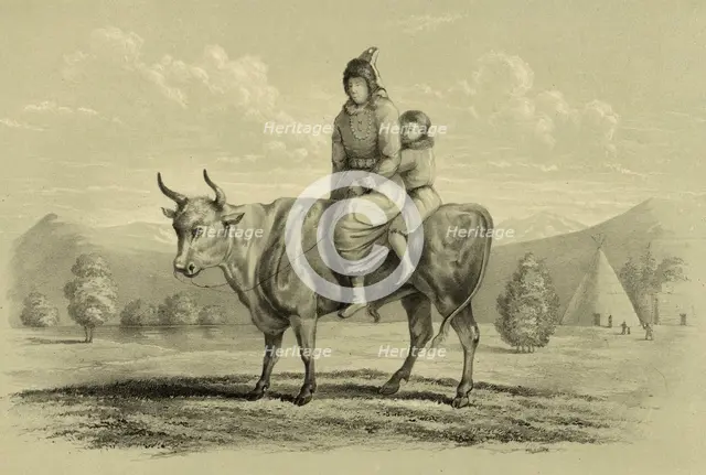 Yakut Woman, 1856. Creator: Ivan Dem'ianovich Bulychev.