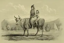 Yakut Woman, 1856. Creator: Ivan Dem'ianovich Bulychev