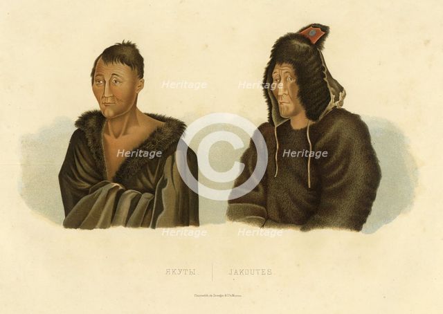 Yakuts, 1856. Creator: Ivan Dem'ianovich Bulychev.
