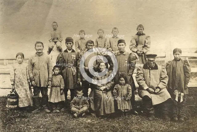 Yakuts of Meginsky ulus, Yakut region, 1895-1939. Creator: L Veniukov.
