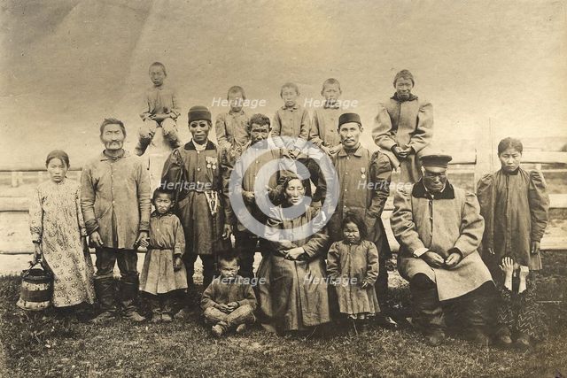Yakuts of Meginsky ulus, Yakut region, 1895-1939. Creator: L Veniukov.