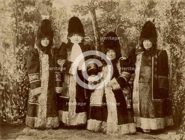 Yakuts of the Yakut district, 1895-1939. Creator: L Veniukov.