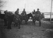 Yakuts on horses, 1890. Creator: Unknown