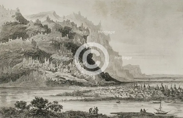 Yakutsk, Siberia, Russia, 1839. Creator: Hippolyte Lalaisse.