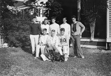 Yale Fresh. 8 and Harvard Goat, between c1910 and c1915. Creator: Bain News Service