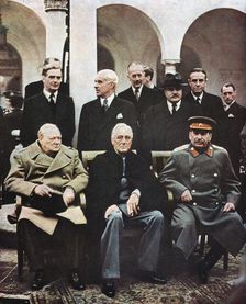 Yalta Conference of Allied leaders, World War II, 4-11 February 1945