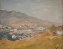 Yalta, The Cycle "From the Travel to the Crimea", 1904. Creator: Jan Ciaglinski