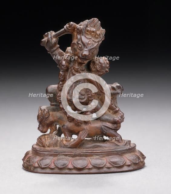 Yama and Yami, 17th century. Creator: Unknown.