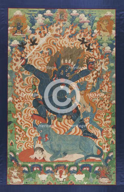 Yama and Yami (image 1 of 21), between c1675 and c1725. Creator: Anon.
