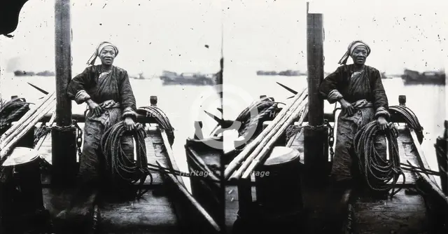 Yangtze river, China, 1871, (1981). Creator: Unknown.