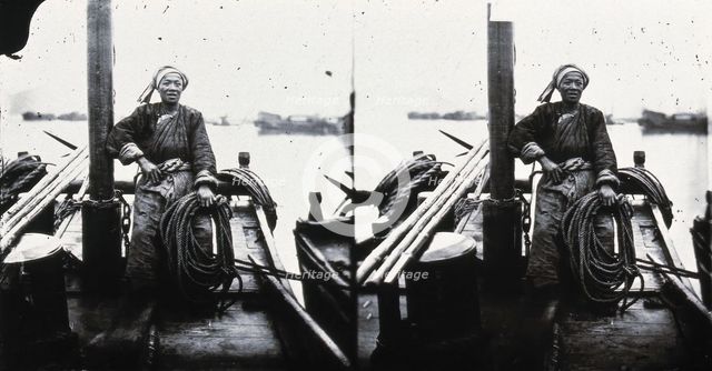 Yangtze river, China, 1871, (1981). Creator: Unknown.